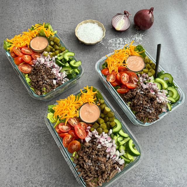Cheeseburger bowl