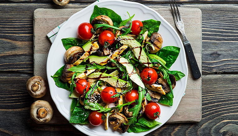 Kyllingsalat med avokado