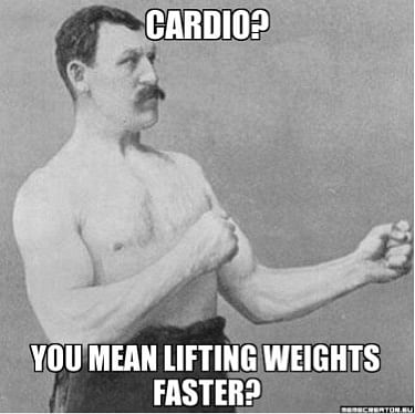 cardio med vægte