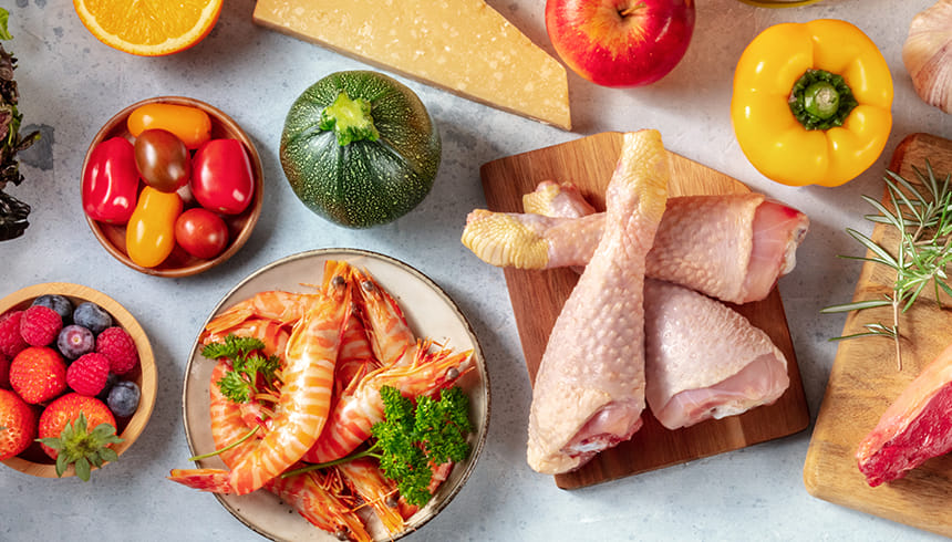 Mere protein, frugt, grønt og væske