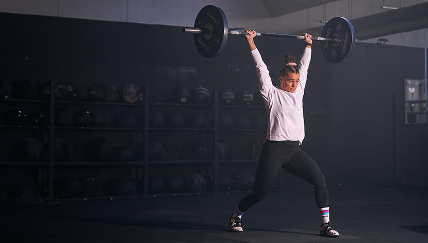 Få store arme og gode lunger