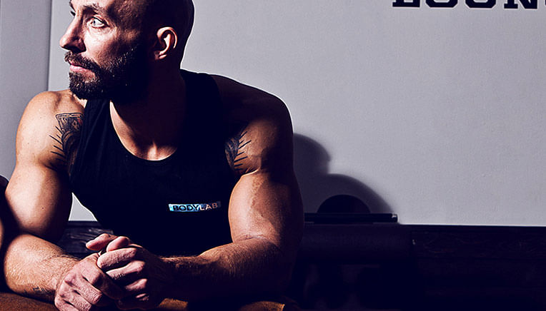 Fitnessatlet mand