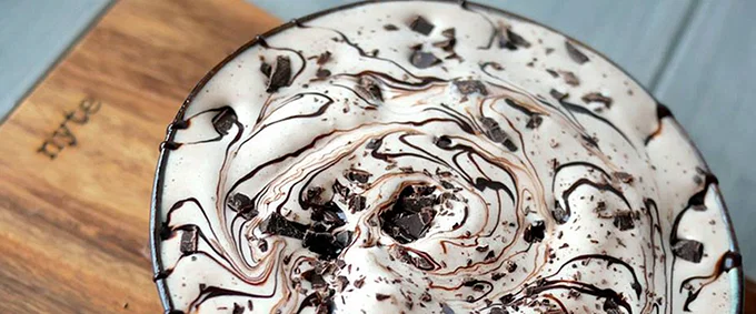 Chocolate Vanilla Protein Softice