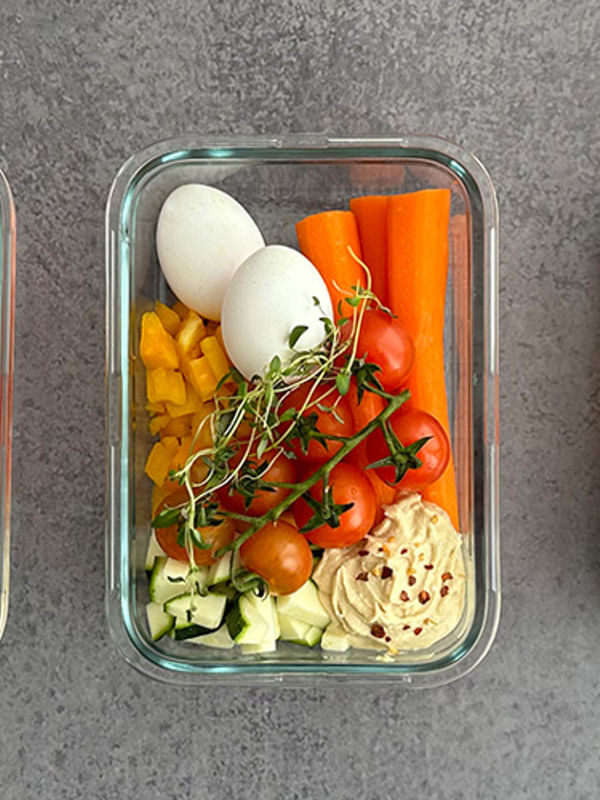 Proteinrig morgenmad med grønt