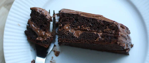 Chokoladekage med ganache