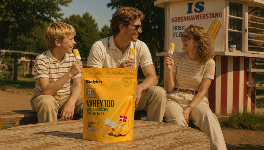 Whey 100 Danish Ananasstang