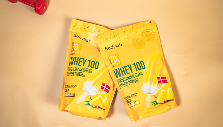 Whey 100 Danish Ananasstang