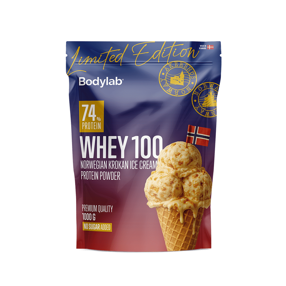 Whey 100 (1 kg) - Norwegian Krokan Ice Cream