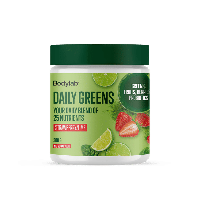 Bodylab Daily Greens (300 g) - Strawberry Lime