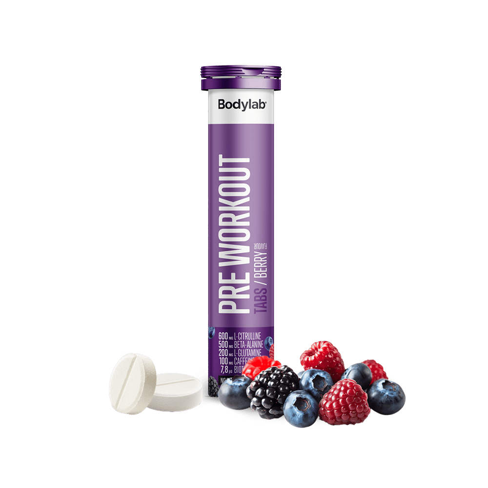 Brug Pre Workout Tabs (18 stk) - Berry til en forbedret oplevelse