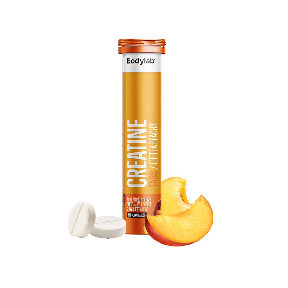 Brug Creatine Tabs (18 stk) - Ice Tea Peach til en forbedret oplevelse