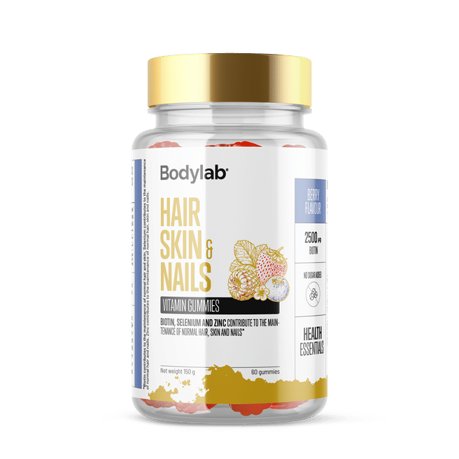 Bodylab Vitamin Gummies (60 kpl) - Hair Skin & Nails