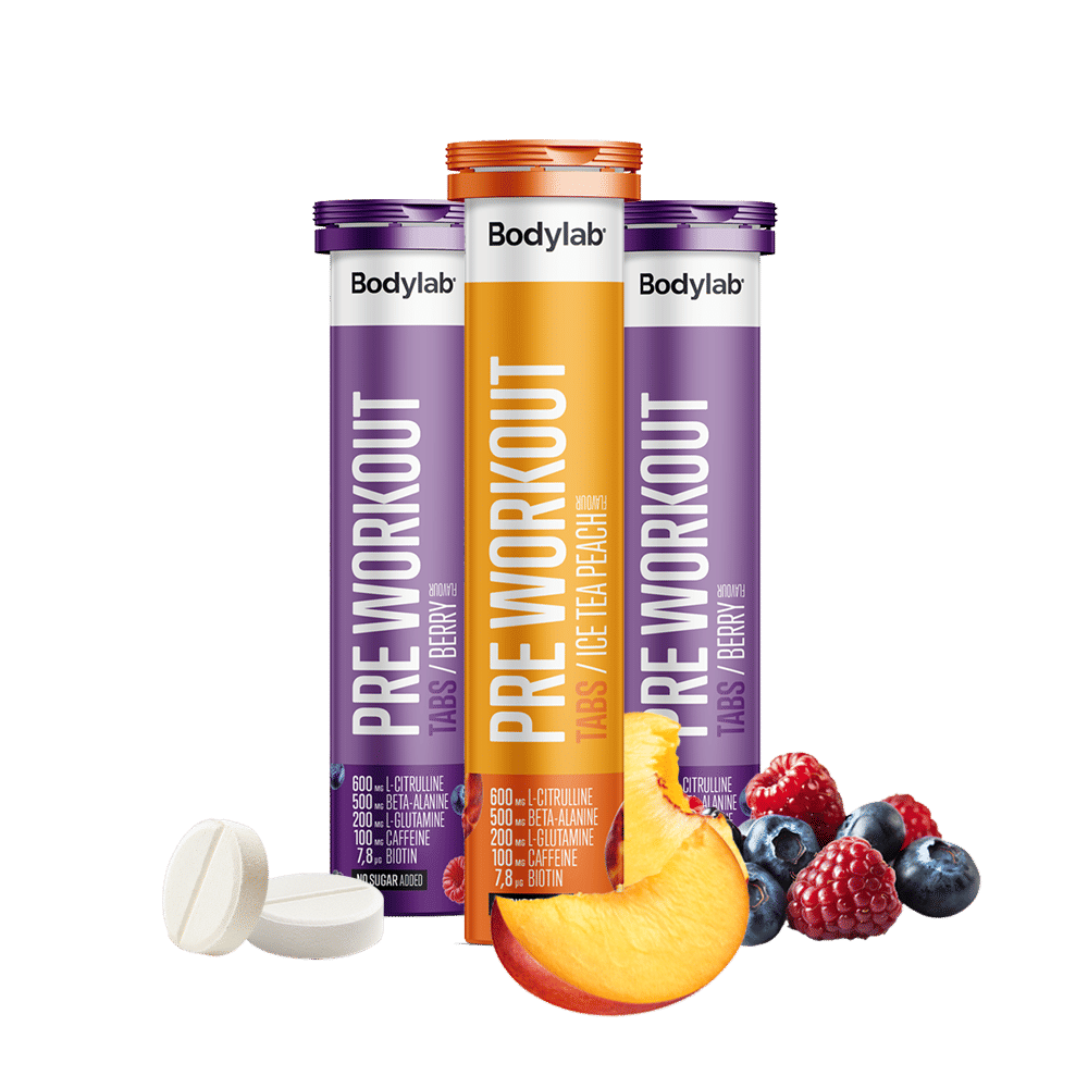 Brug Pre Workout Tabs (20 stk) til en forbedret oplevelse