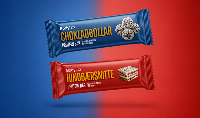 Protein Bar Chokladbollar og Hindbærsnitte