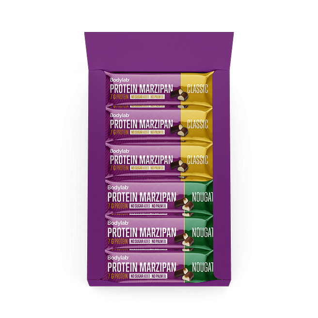 Bodylab Protein Marzipan (12 x 50 g) - Mix Box