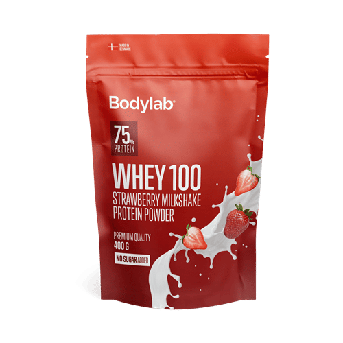 Bodylab Whey 100 (400 g) - Strawberry Milkshake