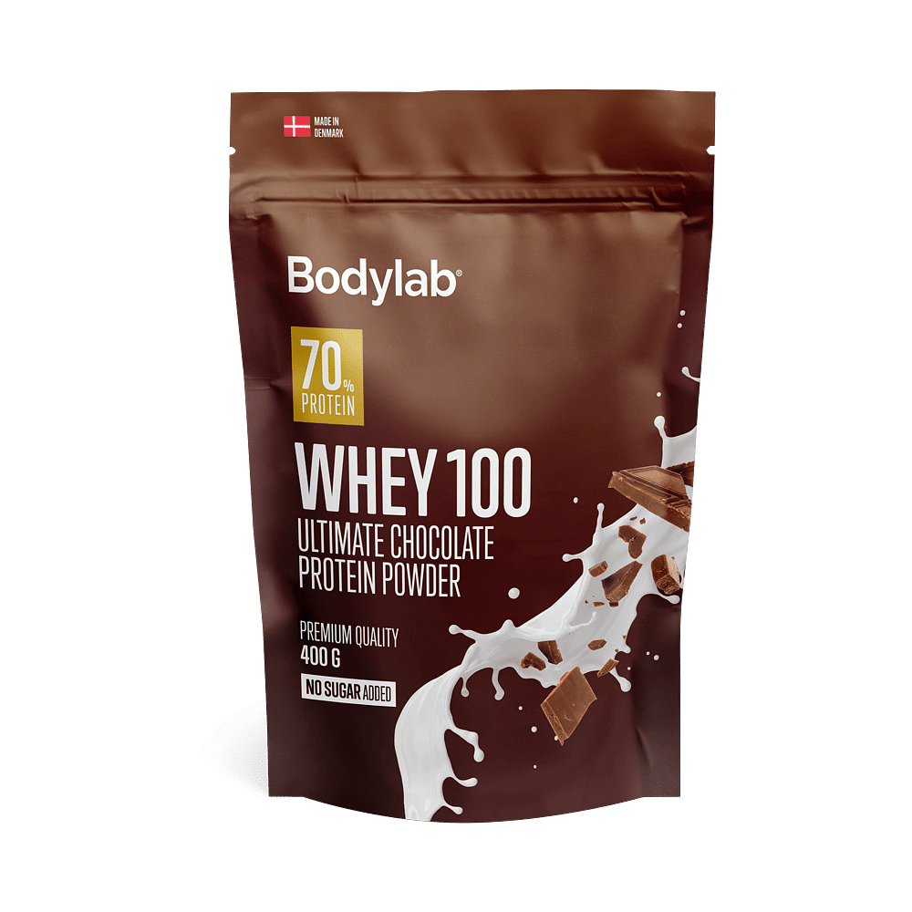Brug Whey 100 (400 g) - Ultimate Chocolate til en forbedret oplevelse