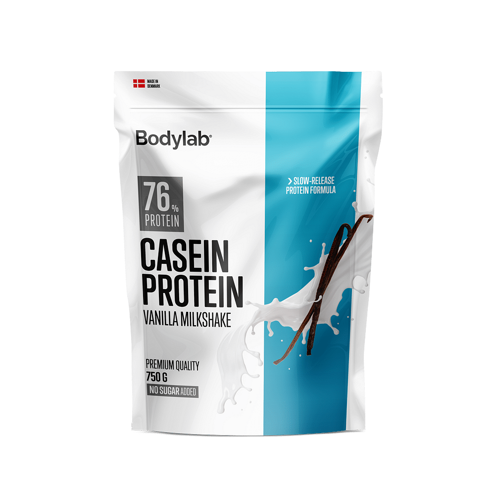 Køb Casein Protein (750 g) - Vanilla Milkshake - Pris 219.00 kr.