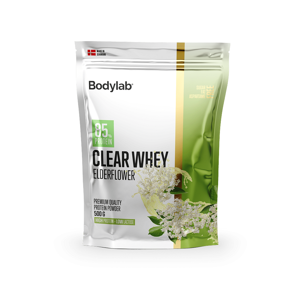 Køb Clear Whey (500 g) - Elderflower - Pris 239.00 kr.