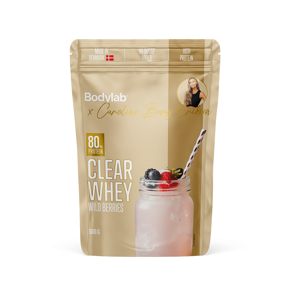 Clear Whey Wild Berries (500 g) | Klar og forfriskende | 80 % protein | Sukker- og fettfri