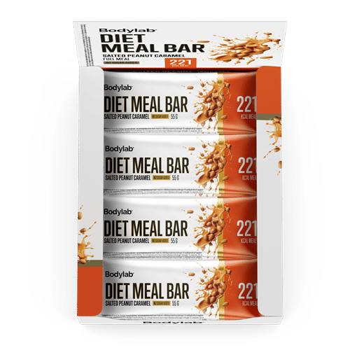 Bodylab Diet Meal Bar (12 x 55 g) - Salted Peanut Caramel