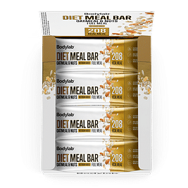 Bodylab Diet Meal Bar (12 x 55 g) - Oatmeal & Nuts