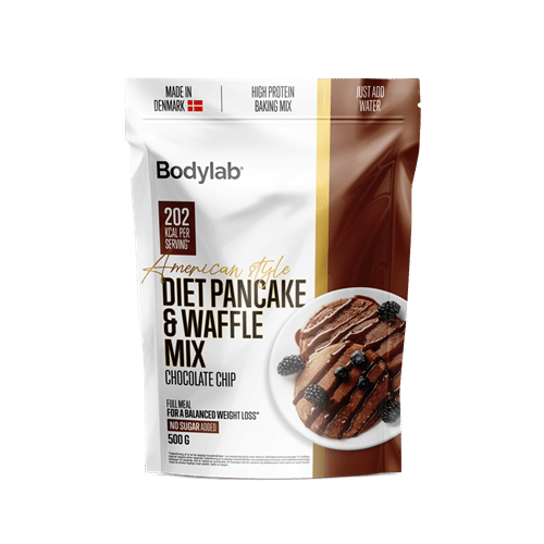 Bodylab Diet Pancake & Waffle Mix (500 g) - Chocolate Chip
