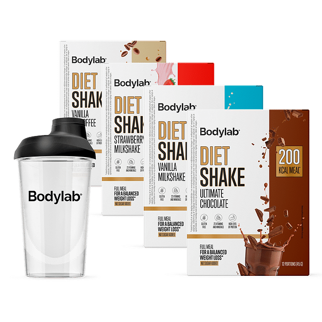 Bodylab Diet Shake - Abonnement<br/><small>Ingen bindingstid, oppsigelsestid eller opprettelsesgebyr.</small>