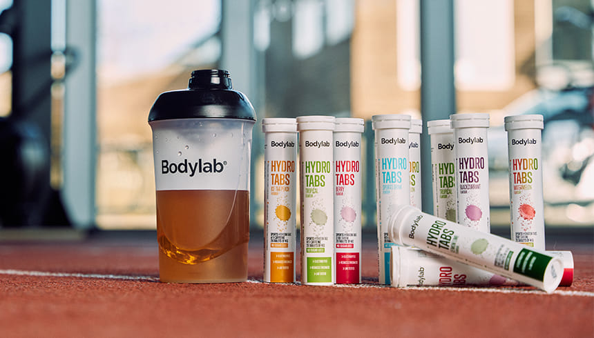 Elektrolyttertabletter med og uden koffein