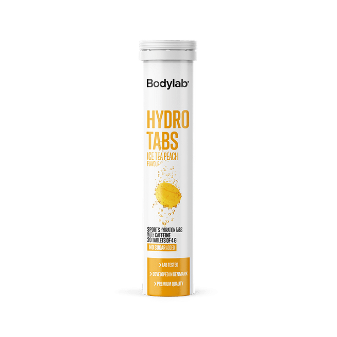 Bodylab Hydro Tabs (1x20 stk) - Ice Tea Peach