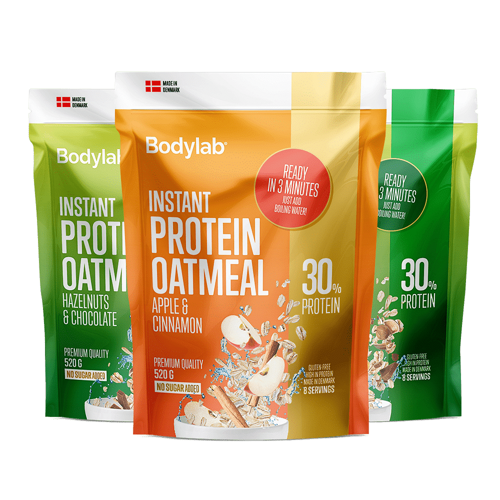 Køb Instant Protein Oatmeal (520 g) - Pris 99.00 kr.