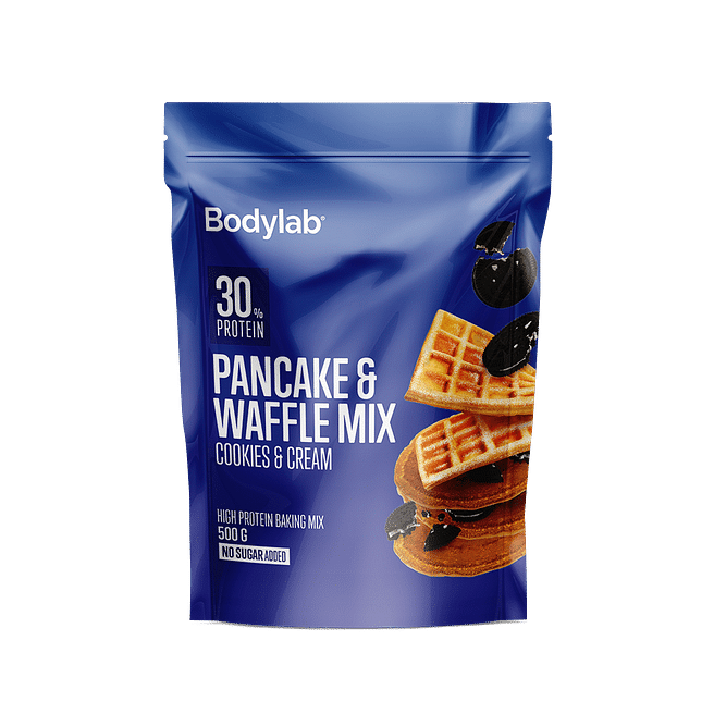 Bodylab American Style Protein Pancake & Waffle Mix (500 g) - Cookies & Cream