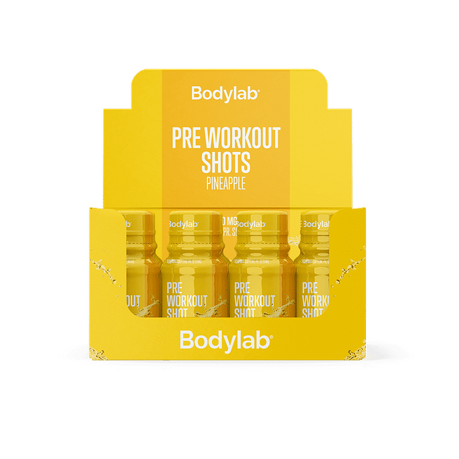 Bodylab Pre Workout Shot (12 x 60 ml) - Pineapple