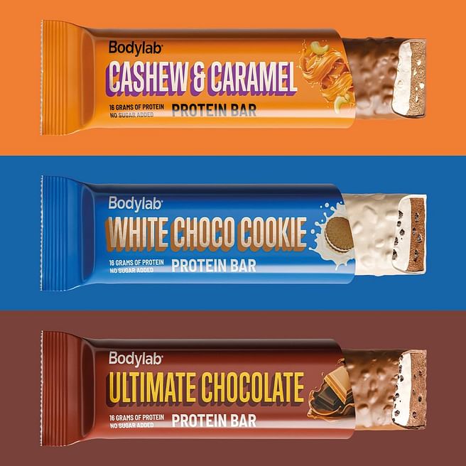 Bodylab Protein Bar (12 x 55 g) - White Choco Cookie