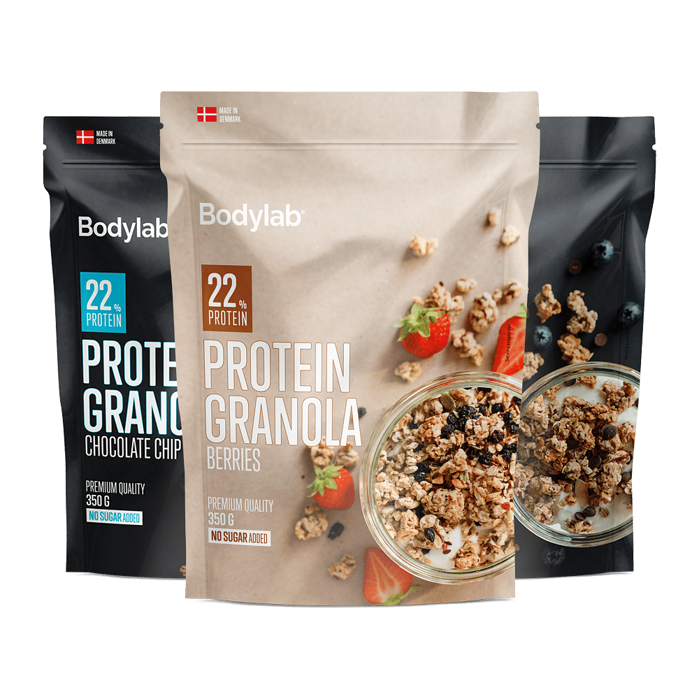 Brug Protein Granola (350 g) til en forbedret oplevelse