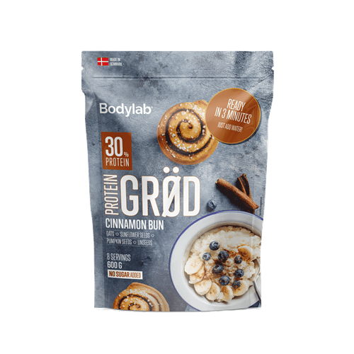 Bodylab Protein Grød (600 g) - Cinnamon Bun