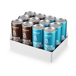 Bodylab Protein Ice Coffee (12 x 250 ml) - Mix Box