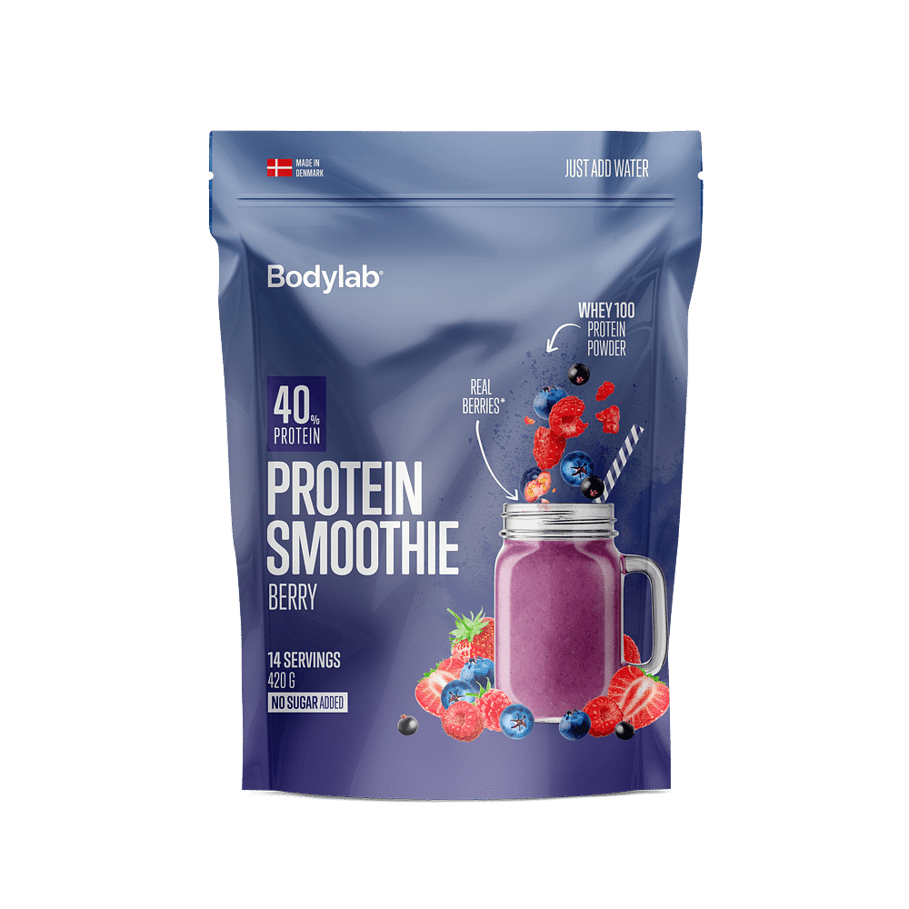 Køb Protein Smoothie (420 g) - Berry - Pris 149.00 kr.