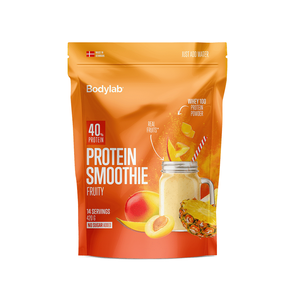 Køb Protein Smoothie (420 g) - Fruity - Pris 149.00 kr.