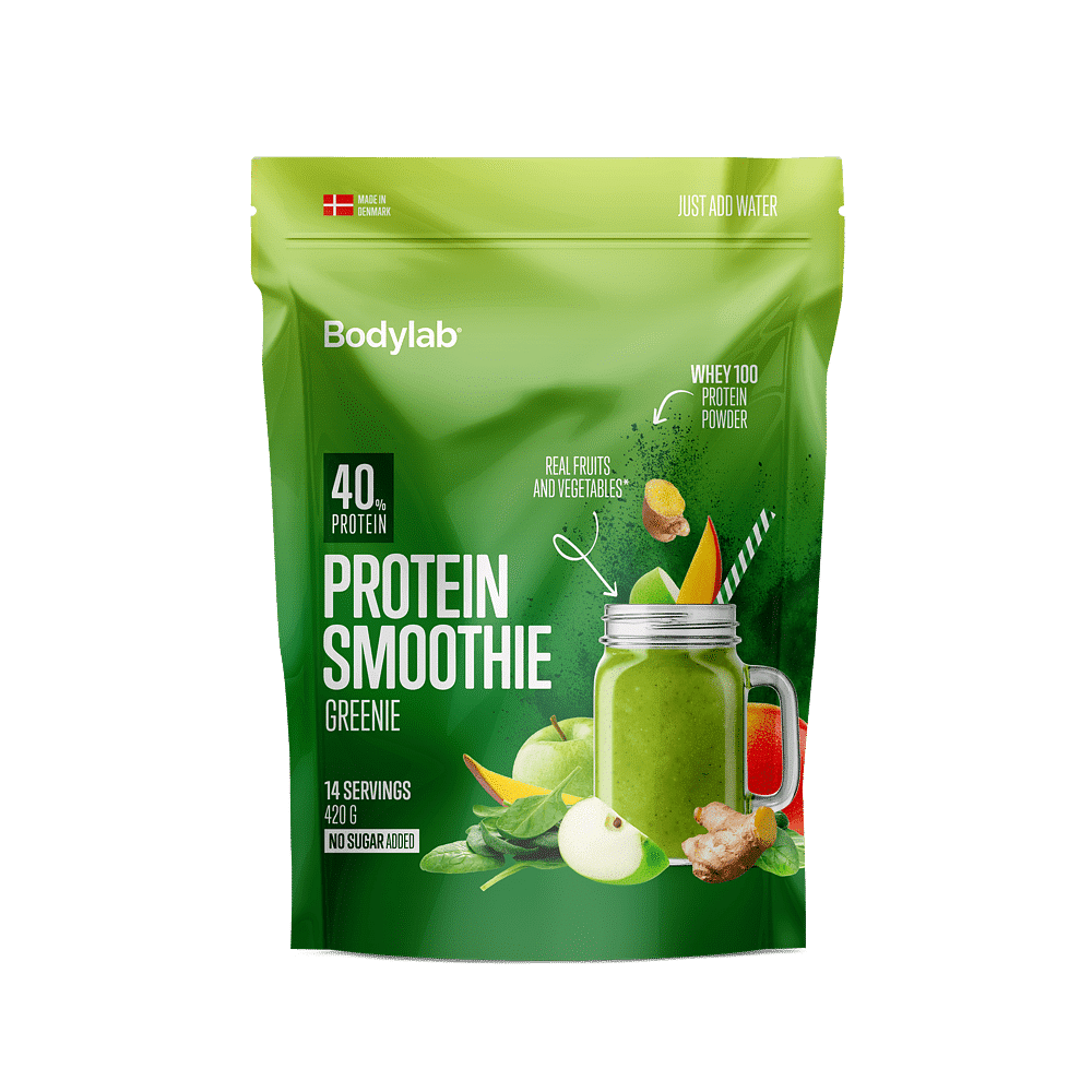 Køb Protein Smoothie (420 g) - Greenie - Pris 149.00 kr.