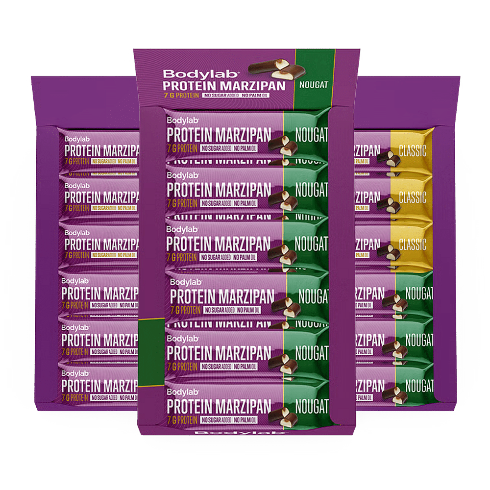 Køb Protein Marzipan (12 x 50 g) - Pris 149.00 kr.