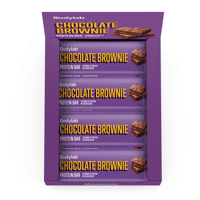 Bodylab Protein Bar (12 x 55 g) - Chocolate Brownie