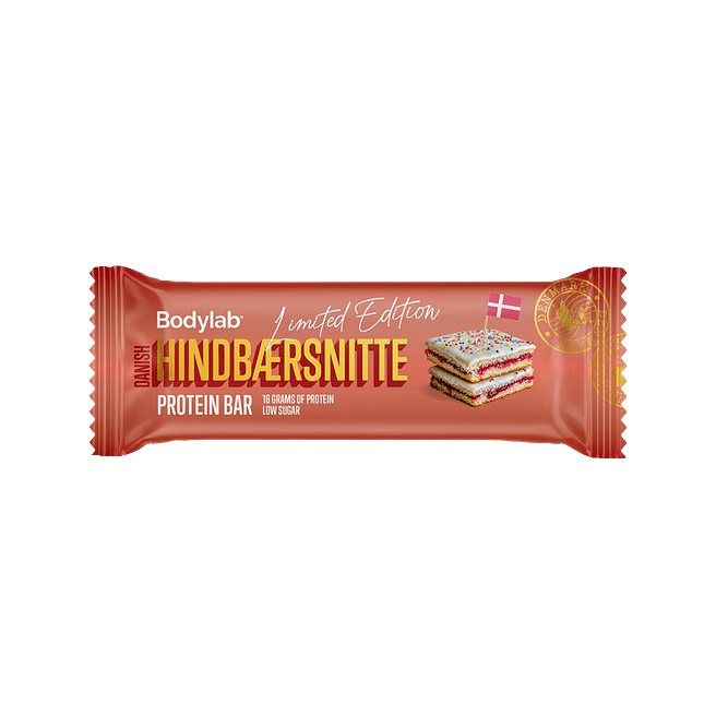 Bodylab Protein Bar (55 g) - Danish Hindbærsnitte