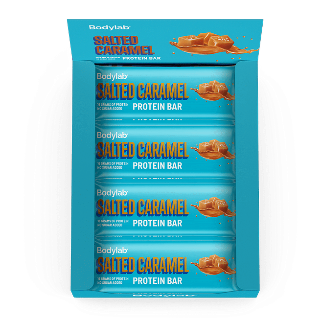 Bodylab Protein Bar (12 x 55 g) - Salted Caramel