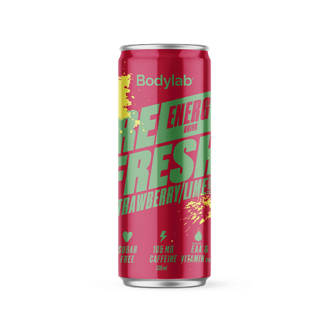Refresh Energy Drink (330 ml) - Strawberry/Lime