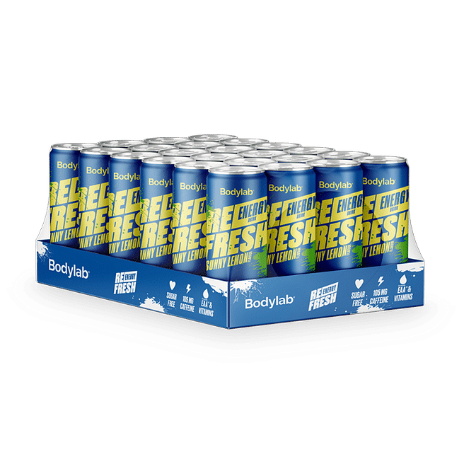 Refresh Energy Drink (24 x 330 ml) + Gratis Refresh Volleyball