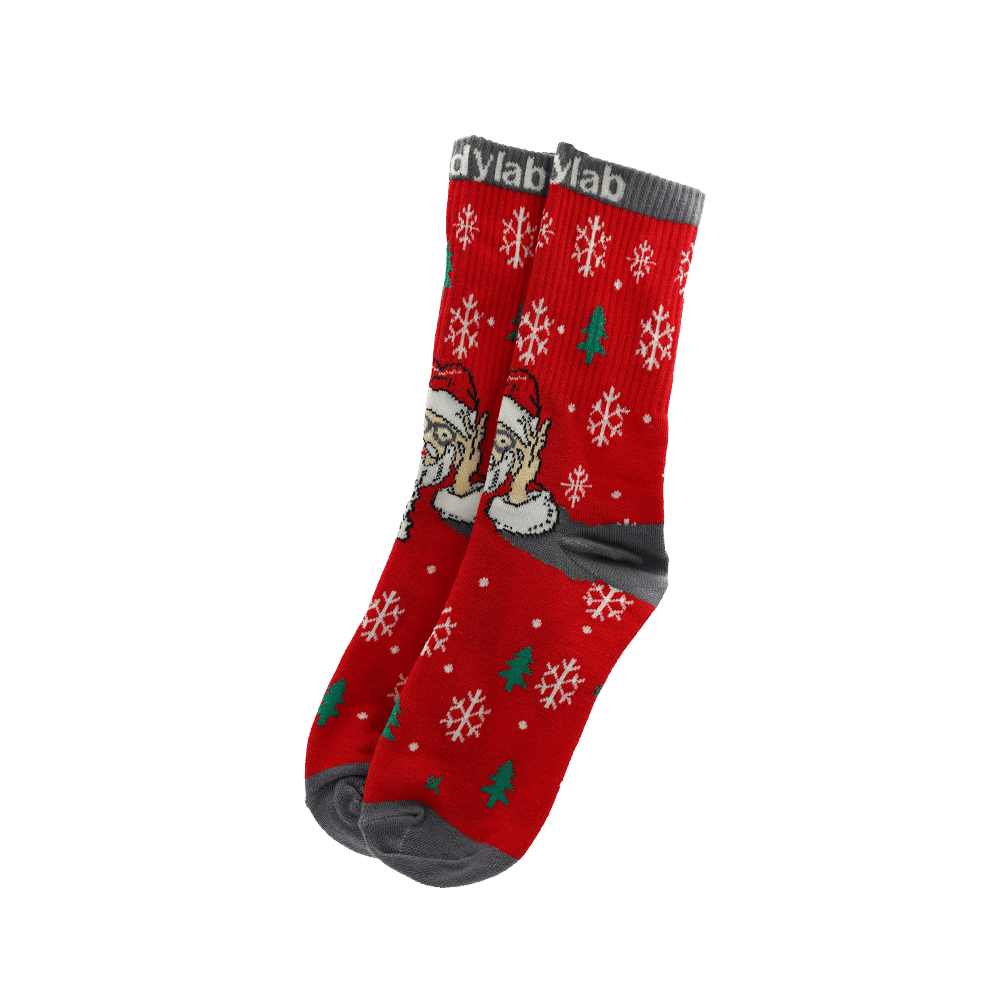 Skumnisse-julesokker - Grey