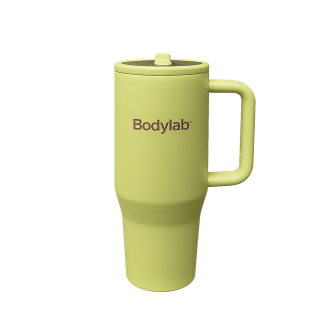 Bodylab Steel Mug (1100 ml) - Lime Green