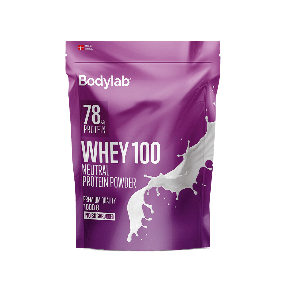 Køb Whey 100 (1 kg) - Neutral - Pris 179.00 kr.