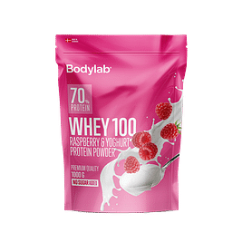 Bodylab Whey 100 (1 kg) - Raspberry & Yoghurt